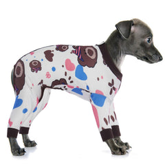 Lelepet Dog Pajamas Small Dog Pajamas Dog Pjs Dog Pajamas for Small Dogs Cute Puppy Clothes Soft & Stretchy Dog Clothes Dog Onesie for Small Dogs Pet Jammies for Boys & Girls Dog Apparel Pet Outfit